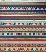 Load image into Gallery viewer, Authentique Manly Collection 12x12 Scrapbook Paper Manly Six (MAN006)
