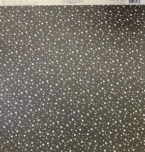 Authentique Glamour Collection 12x12 Scrapbook Paper Glamour Six (GLA006)