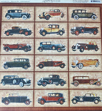 Load image into Gallery viewer, Graphic 45 12x12 A Proper Gentleman Collection Scrapbook Paper On the Boulevard (4500179)
