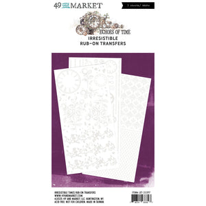 49 and Market  - Echos of Time  Irresistible Rub Ons (JET-33397)