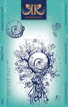 Load image into Gallery viewer, Katkin Krafts Precious World 6 in x 8 in Clear Stamp Set
