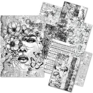 Ciao Bella Rice Meaningful Memories - Vellum & Tissue Mixed 8 pieces (MC005)