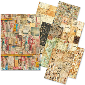 Ciao Bella Rice Journey Ahead - Vellum & Tissue Mixed 8 pieces (MC006)