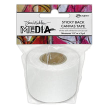 Load image into Gallery viewer, Dina Wakley MEdia Sticky Back Canvas Tape 1.5" (MDA84587)