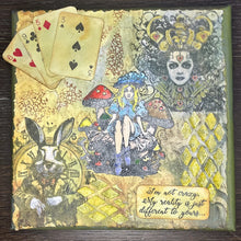 Load image into Gallery viewer, IndigoBlu A6 Red Rubber Stamp Not Mushroom for Alice