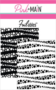 Pink & Main Foilable Panel Cards Bubbly Waves