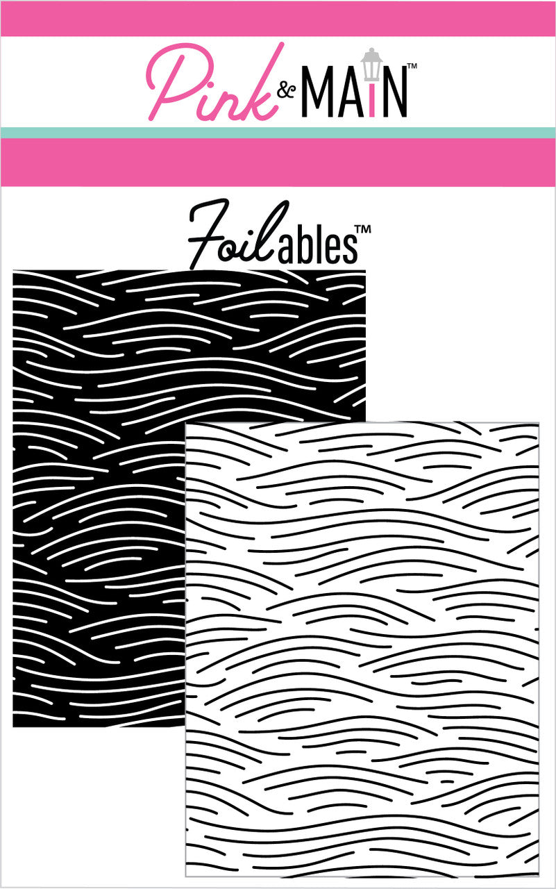 Pink & Main Foilable Panel Cards Gentle Waves
