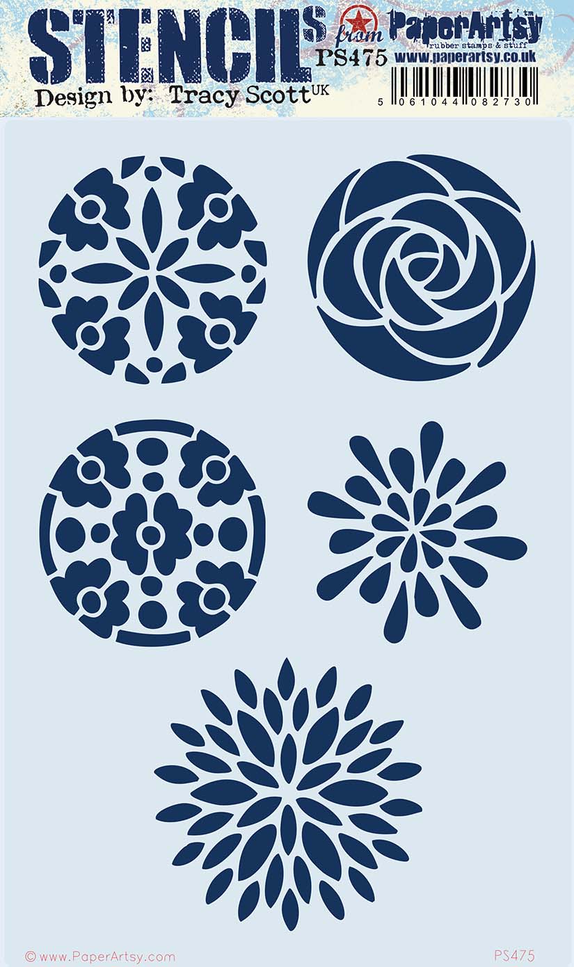 Paper Artsy Stencil  designed by Tracy Scott (PS475)