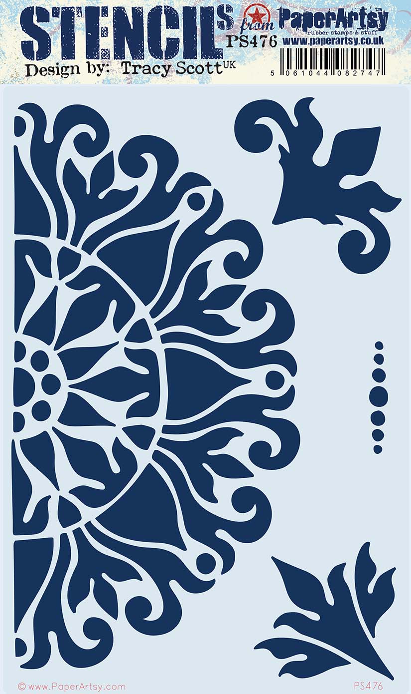 Paper Artsy Stencil  designed by Tracy Scott (PS476)