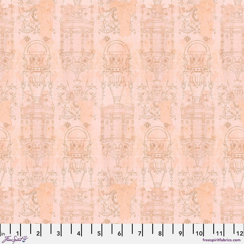 Tim Holtz FreeSpirit Fabric Pink Toile (PWTH218.pink)