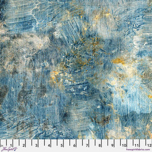 Tim Holtz Freespirit Fabric  Blue Vintage (PWTH289.Blue)