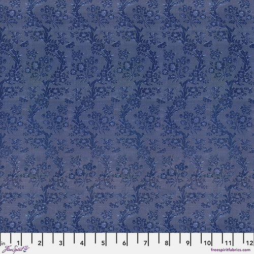 Tim Holtz Freespirit Fabric Indigo Tapestry (PWTH296.Indigo)