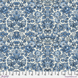 Tim Holtz Freespirit Fabric Indigo Wallpaper (PWTH297.Indigo)