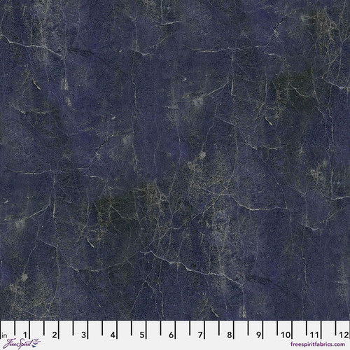 Tim Holtz Freespirit Fabric Indigo Vintage (PWTH299.Indigo)