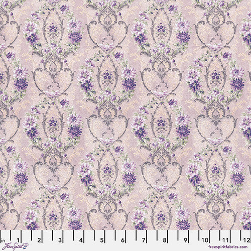 Tim Holtz Freespirit Fabric Purple Wallpaper (PWTH307.Purple)
