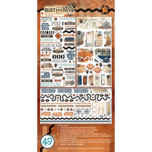 Load image into Gallery viewer, 49 & Market Rust and Revs Rub Ons (RAR-29109)