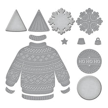 Load image into Gallery viewer, Spellbinders Paper Arts Cutting Dies Stitched Christmas Sweater (S7-237)