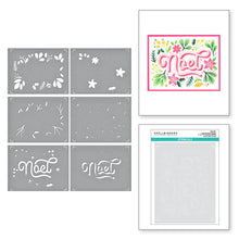 Load image into Gallery viewer, Spellbinders Paper Arts Layered Noel Foliage Stencils (STN-067)