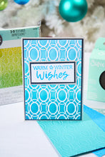 Load image into Gallery viewer, Sizzix 3-D Textured Impressions Embossing Folder Cosmopolitan Golden Rings By Stacey Park