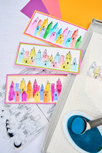 Load image into Gallery viewer, Sizzix A5 Clear Stamps Set Cosmopolitan The View By Stacey Park