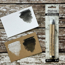 Load image into Gallery viewer, Tim Holtz Distress Watercolor Pencils Black & White Set (TDH83573)