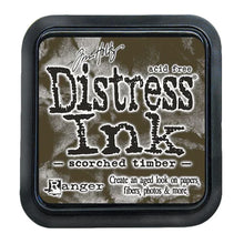 Load image into Gallery viewer, Tim Holtz Distress Ink Pad Scorched Timber (TIM83443)