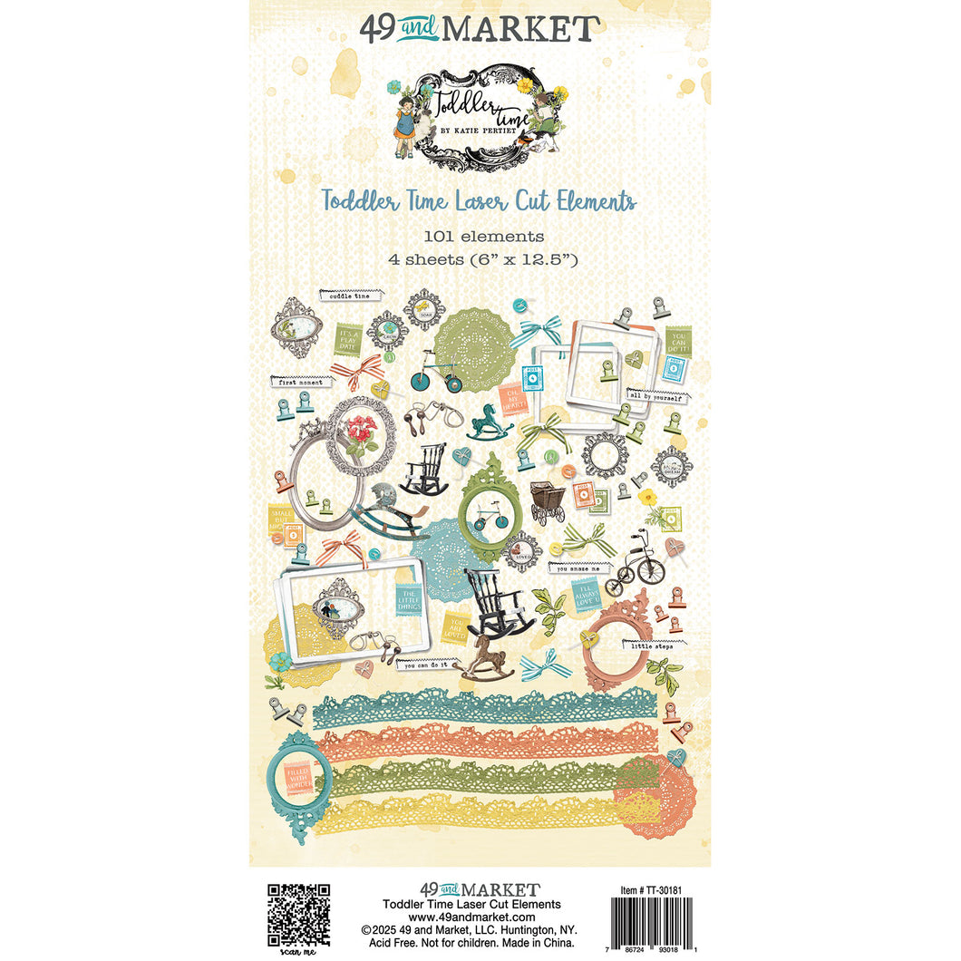 49 & Market Toddler Time Cut Outs Elements (TT-30181)