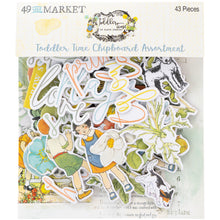 Load image into Gallery viewer, 49 &amp; Market Toddler Time Chipboard Bits (TT-30211)
