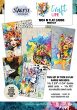 Load image into Gallery viewer, 3Quarter Designs Craft Life Tuck 'N" Play Cards Mini Set