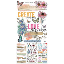 Load image into Gallery viewer, 49 and Market The Flower Emporium Essential Rub Ons (VBF-31249)