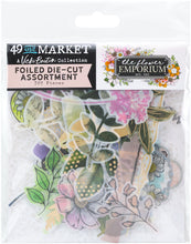 Load image into Gallery viewer, 49 and Market The Flower Emporium Foiled Diecuts (VBF-31294)