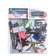 Load image into Gallery viewer, 49 and Market The Flower Emporium Chipboard Basics (VBF-31331 )
