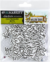 Load image into Gallery viewer, 49 and Market Curiosities in Willow Grove Chipboard Bits (VBWG-33717)
