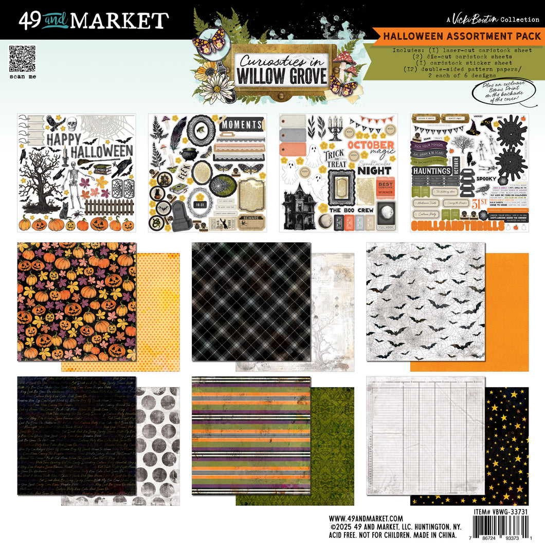 49 and Market Curiosities in Willow Grove Halloween Add on Pack (VBWG-33731)
