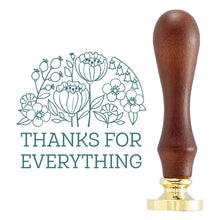 Load image into Gallery viewer, Spellbinders Paper Arts Wax Seal Stamp Thanks for Everything (WS-072)