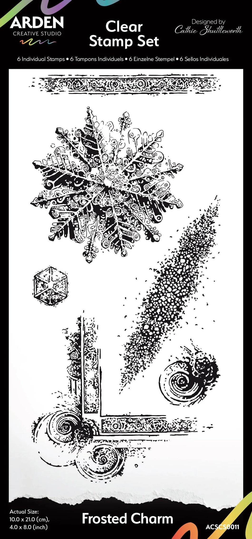 Arden Creative Studio Frosted Charm Clear Stamp (ACSCS0011)