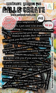 AALL & Create Ephemera Die Cuts - Amusing Die Cuts