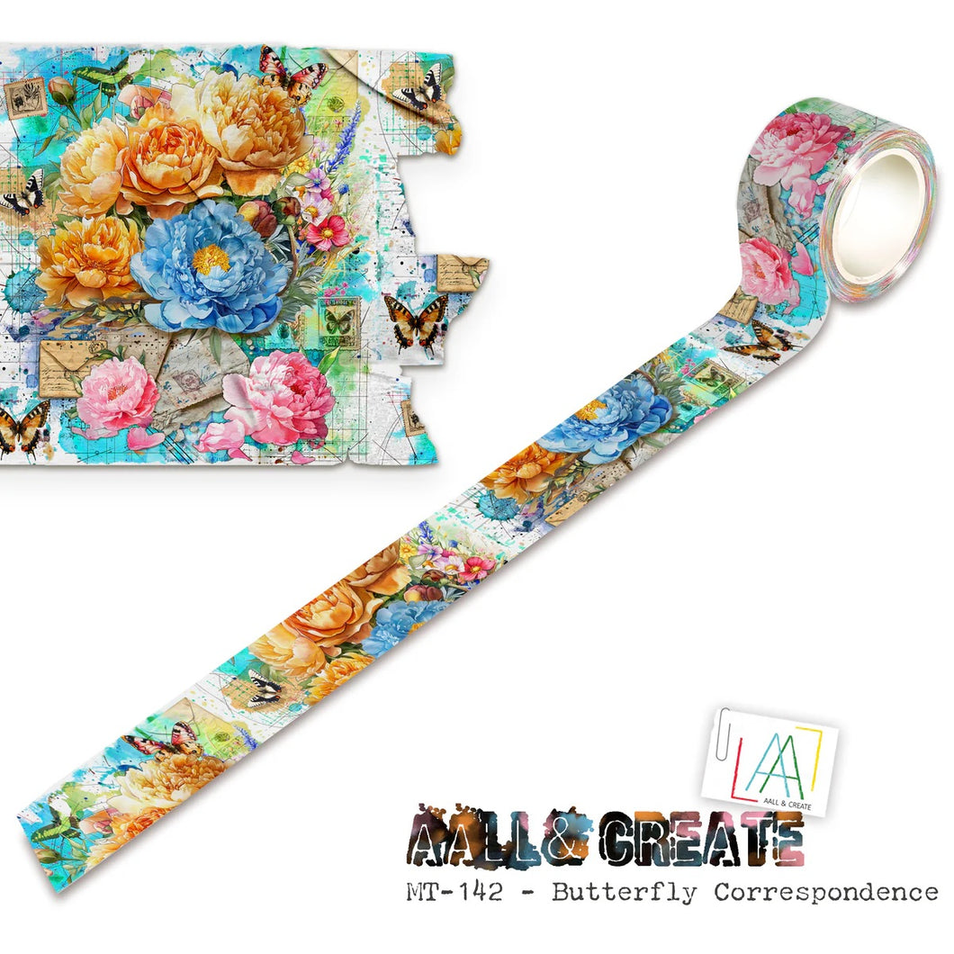 AALL & Create Layer it Up Washi Tape - Butterfly Correspondence