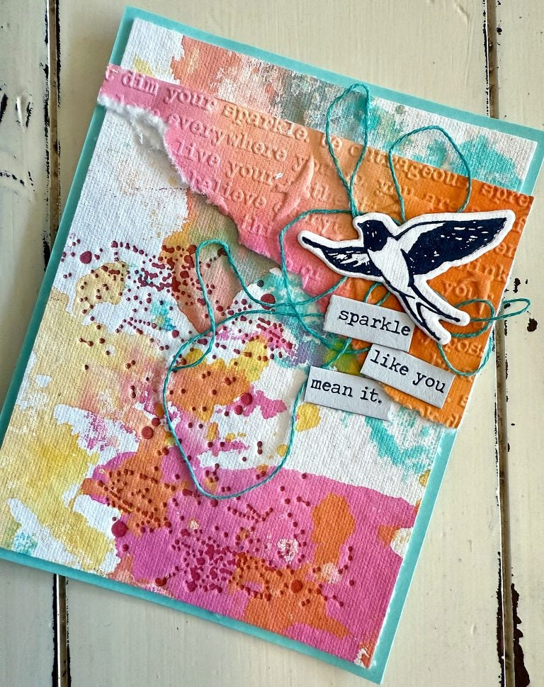 Dina Wakley - Mixed Media Card Making