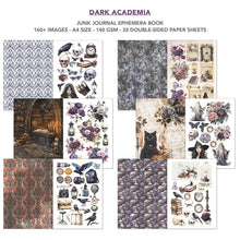 Load image into Gallery viewer, Ciao Bella Dark Academia Junk Journal & Ephemera Book A4 32/Pkg (CBB014)