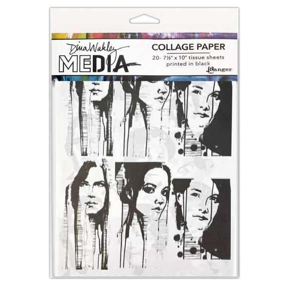 Dina Wakley Media Collage Paper (MDA85966)