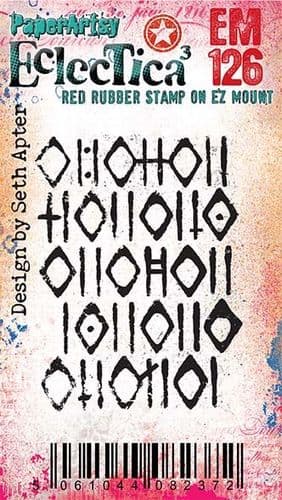 PaperArtsy Eclectica Stamp Set Number 126 designed by Seth Apter (EM126)