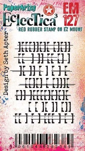 PaperArtsy Eclectica Stamp Set Number 127 designed by Seth Apter (EM127)
