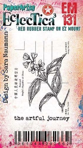 PaperArtsy Eclectica Stamp Set Number 131 designed by Sara Naumann (EM131)
