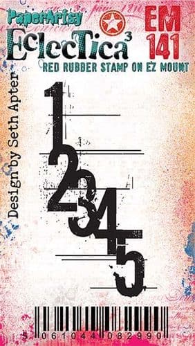 PaperArtsy Eclectica Stamp Set Number 141 designed by Seth Apter (EM141)