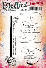 Load image into Gallery viewer, PaperArtsy Eclectica3 Stamp Set Fly by Sara Naumann (ESN28)