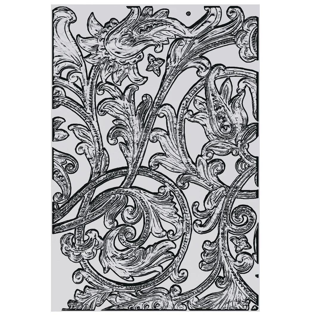 Sizzix 3-D Texture Fades Embossing Folder - Entangled Large/A5 by Tim Holtz 666886