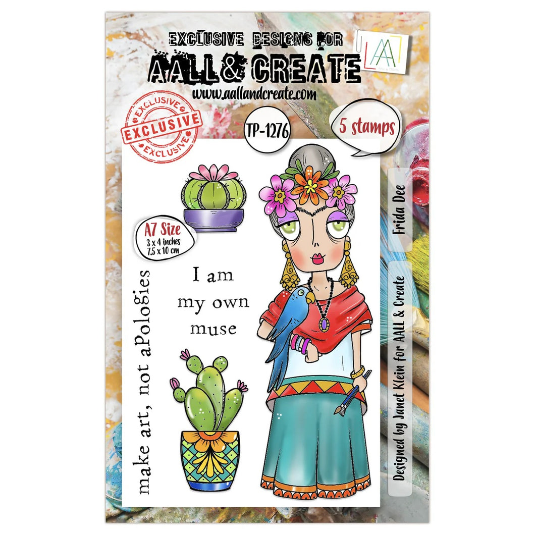 AALL and Create A7 Stamp Set - Frida Dee (TP-1276)