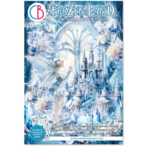 Ciao Bella Frozen Land Junk Journal & Ephemera Book A4 32/Pkg (CBB016)