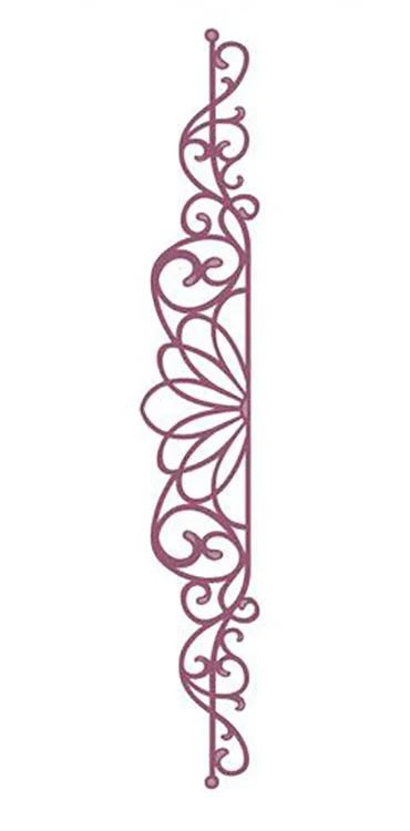 Creative Expressions Craft Dies by Sue Wilson Graceful Lace Trim (CED6403)